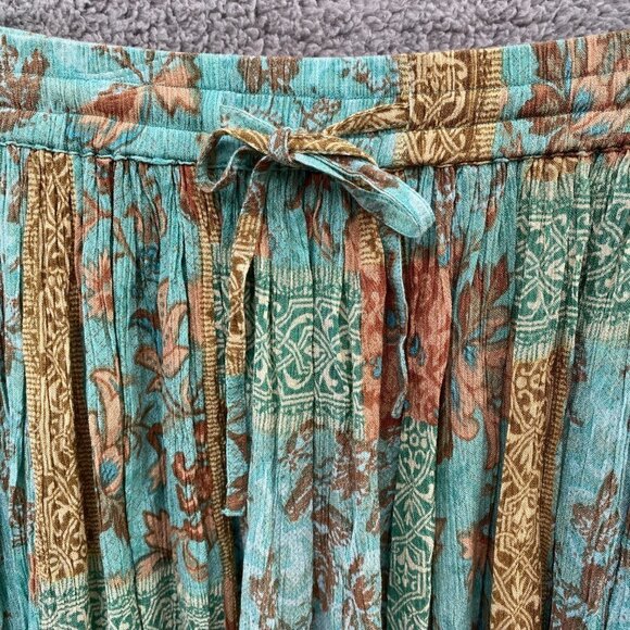 Vintage Phool Boho Rayon Maxi Skirt One Size - Picture 4 of 7